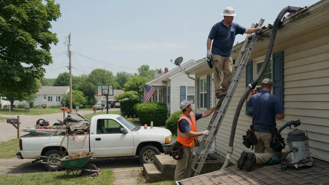 Gutter Installation in Lafferty, OH near me